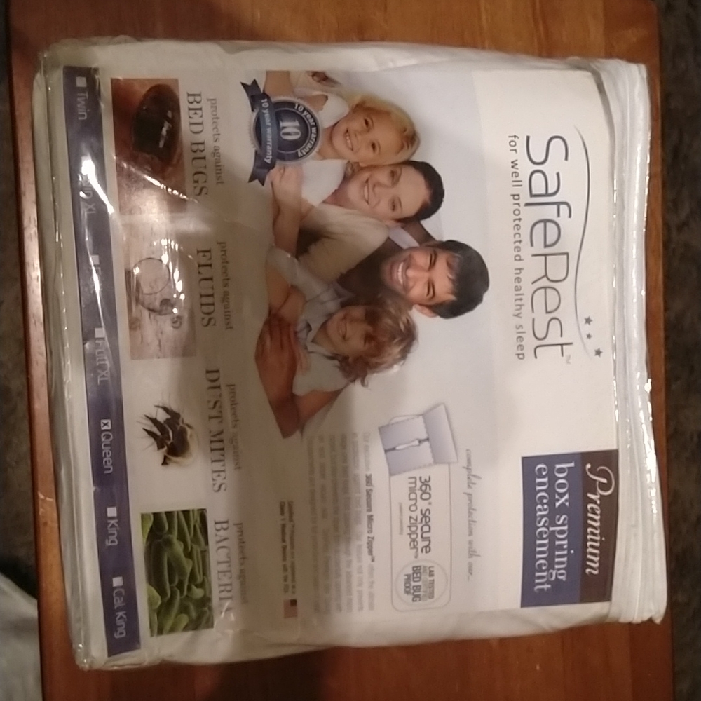 Safe rest box spring encasement